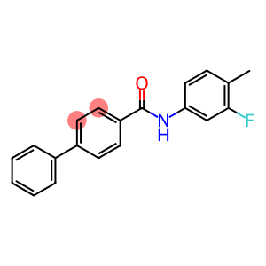 N-(3-fluoro-4-methylphenyl)[1,1'-biphenyl]-4-carboxamide