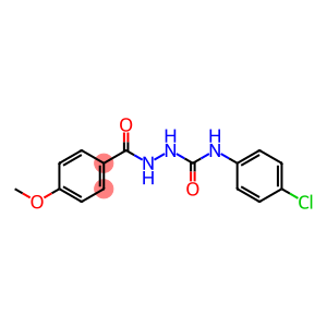 N-(4-chlorophenyl)-2-(4-methoxybenzoyl)hydrazinecarboxamide