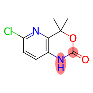 2H-Pyrido[3,2-d][1,3]oxazin-2-one,6-chloro-1,4-dihydro-4,4-dimethyl-(9CI)