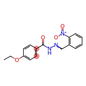 4-ethoxy-N'-{2-nitrobenzylidene}benzohydrazide