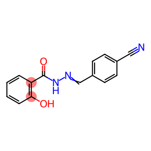 N'-(4-cyanobenzylidene)-2-hydroxybenzohydrazide