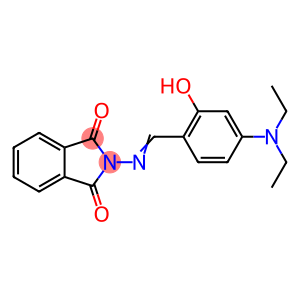 2-{[4-(diethylamino)-2-hydroxybenzylidene]amino}-1H-isoindole-1,3(2H)-dione