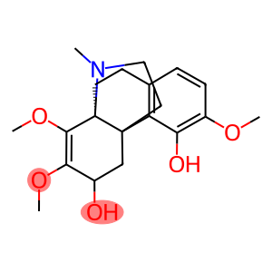 7,8-Didehydro-3,7,8-trimethoxy-17-methylhasubanan-4,6-diol