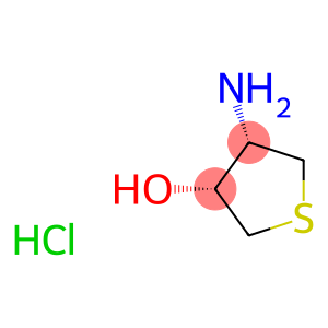 (3R,4S)-4-Aminotetrahydrothiophen-3-ol hydrochloride