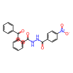 2-benzoyl-N'-(4-nitrobenzoyl)benzohydrazide