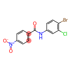 N-(4-bromo-3-chlorophenyl)-4-nitrobenzamide