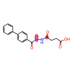 4-[2-(biphenyl-4-ylcarbonyl)hydrazinyl]-4-oxobutanoic acid