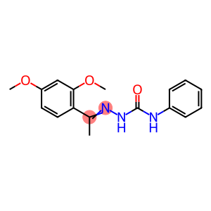 1-(2,4-dimethoxyphenyl)ethanone N-phenylsemicarbazone