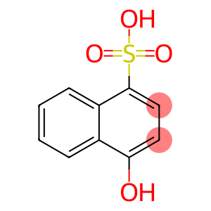 4-Hydroxy-1-naphthalenesulfonic acid