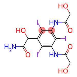 Benzeneacetamide, α-hydroxy-3,5-bis[(2-hydroxyacetyl)amino]-2,4,6-triiodo-