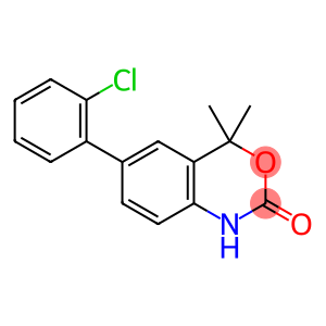 6-(2-CHLOROPHENYL)-4,4-DIMETHYL-1H-BENZO[D][1,3]OXAZIN-2(4H)-ONE