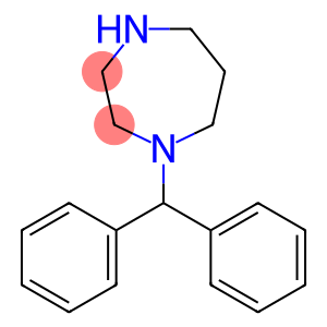 1H-1,4-Diazepine, 1-(diphenylmethyl)hexahydro-