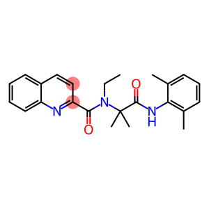 2-Quinolinecarboxamide,N-[2-[(2,6-dimethylphenyl)amino]-1,1-dimethyl-2-oxoethyl]-N-ethyl-(9CI)