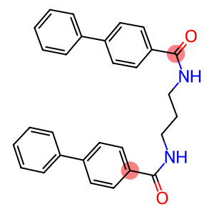 N-{3-[([1,1'-biphenyl]-4-ylcarbonyl)amino]propyl}[1,1'-biphenyl]-4-carboxamide