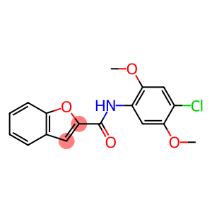 N-(4-chloro-2,5-dimethoxyphenyl)-1-benzofuran-2-carboxamide