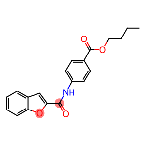 butyl 4-[(1-benzofuran-2-ylcarbonyl)amino]benzoate