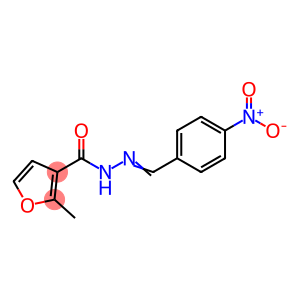 2-methyl-N'-[(E)-(4-nitrophenyl)methylidene]furan-3-carbohydrazide