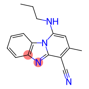 3-methyl-1-(propylamino)benzo[4,5]imidazo[1,2-a]pyridine-4-carbonitrile