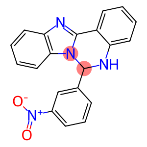 6-(3-nitrophenyl)-5,6-dihydrobenzo[4,5]imidazo[1,2-c]quinazoline