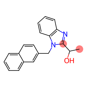 1-(1-Naphthalen-2-ylmethyl-1H-benzoimidazol-2-yl)-ethanol