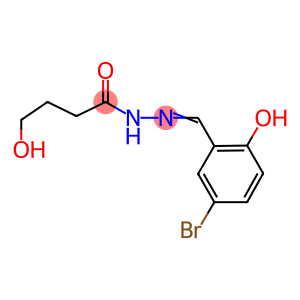 N'-(5-bromo-2-hydroxybenzylidene)-4-hydroxybutanohydrazide