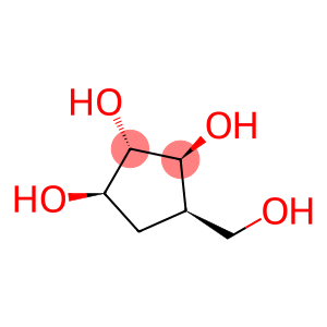 1,2,3-Cyclopentanetriol, 4-(hydroxymethyl)-, (1R,2S,3S,4R)- (9CI)