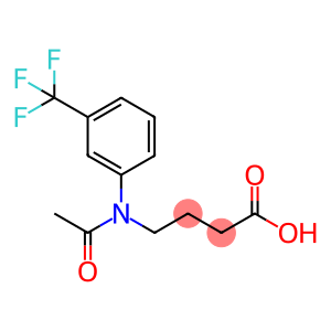 Butanoic acid, 4-[acetyl[3-(trifluoromethyl)phenyl]amino]-