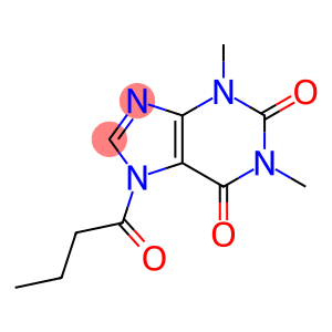 Theophylline,  7-butyryl-  (7CI,8CI)