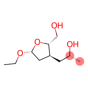 ba-D-erythro-Pentofuranoside, ethyl 2,3-dideoxy-3-[(2R)-2-hydroxypropyl]- (9CI)