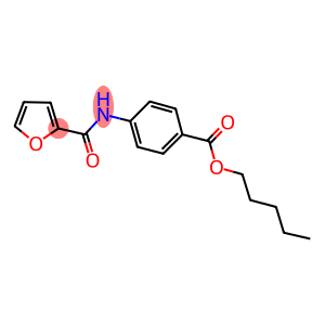 pentyl 4-(2-furoylamino)benzoate