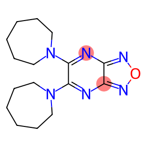 5,6-di(azepan-1-yl)[1,2,5]oxadiazolo[3,4-b]pyrazine