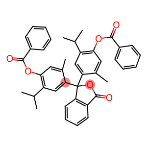 4-{1-[4-(benzoyloxy)-5-isopropyl-2-methylphenyl]-3-oxo-1,3-dihydro-2-benzofuran-1-yl}-2-isopropyl-5-methylphenyl benzoate
