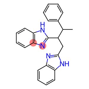 2-[1-(1H-benzimidazol-2-ylmethyl)-2-phenylpropyl]-1H-benzimidazole