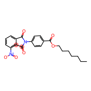 heptyl 4-{4-nitro-1,3-dioxo-1,3-dihydro-2H-isoindol-2-yl}benzoate