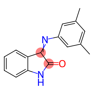 (3Z)-3-[(3,5-dimethylphenyl)imino]-1,3-dihydro-2H-indol-2-one