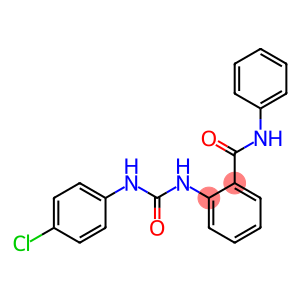 Benzamide, 2-[[[(4-chlorophenyl)amino]carbonyl]amino]-N-phenyl-