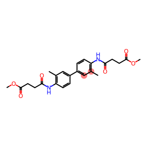 dimethyl 4,4'-[(3,3'-dimethyl-4,4'-biphenyldiyl)di(imino)]bis(4-oxobutanoate)