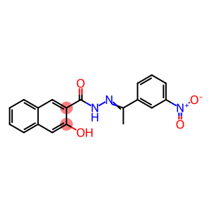 3-hydroxy-N'-(1-{3-nitrophenyl}ethylidene)-2-naphthohydrazide