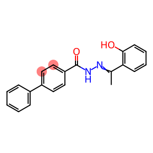 N'-[1-(2-hydroxyphenyl)ethylidene][1,1'-biphenyl]-4-carbohydrazide