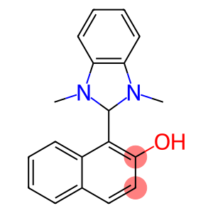 1-(1,3-dimethyl-2,3-dihydro-1H-benzimidazol-2-yl)-2-naphthol