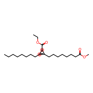 1-Cyclopropene-1-octanoic acid, 3-(ethoxycarbonyl)-2-octyl-, methyl ester
