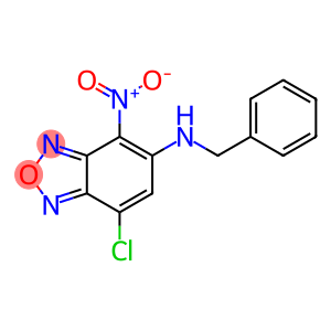 N-苄基-4-硝基-2,1,3-苯并噁二唑-5-甲胺