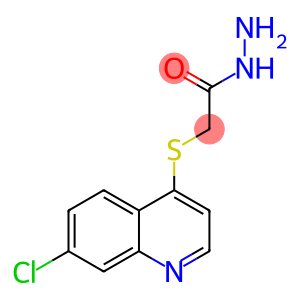 2-[(7-CHLOROQUINOLIN-4-YL)THIO]ACETOHYDRAZIDE