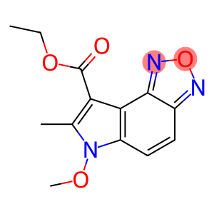 乙基6 -甲氧基- 7 -甲基- 6H- [1,2,5]恶二唑并[3,4 - E]吲哚- 8 -羧酸