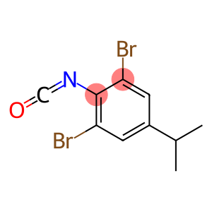 1,3-Dibromo-2-isocyanato-5-(prop-2-yl)benzene, 1,3-Dibromo-2-isocyanato-5-isopropylbenzene