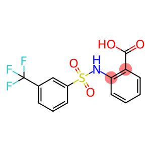 2-(3-(Trifluoromethyl)phenylsulfonamido)-benzoic acid