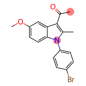 1-[1-(4-bromophenyl)-5-methoxy-2-methyl-1H-indol-3-yl]ethanone