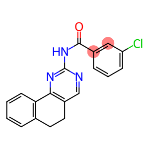 Benzamide, 3-chloro-N-(5,6-dihydrobenzo[h]quinazolin-2-yl)-