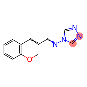 N-[(1E,2E)-3-(2-methoxyphenyl)prop-2-en-1-ylidene]-4H-1,2,4-triazol-4-amine