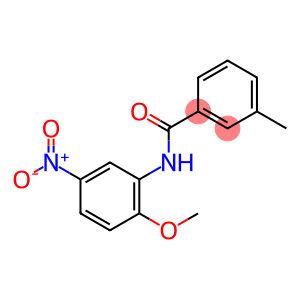 Benzamide, N-(2-methoxy-5-nitrophenyl)-3-methyl-